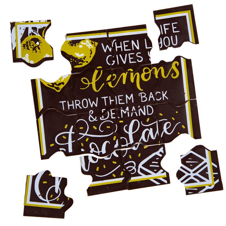 Chouquette - Venta al por mayor Chocolate - Puzzle de chocolate - Te quiero más que al chocolate - SAN VALENTÍN3