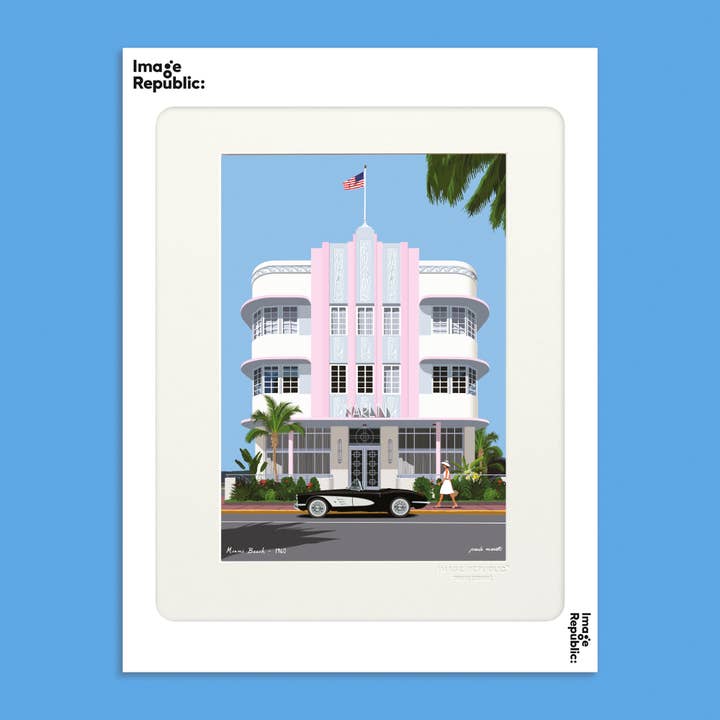 30x40 cm PAULO MARIOTTI MIAMI pour la vente par Image Republic