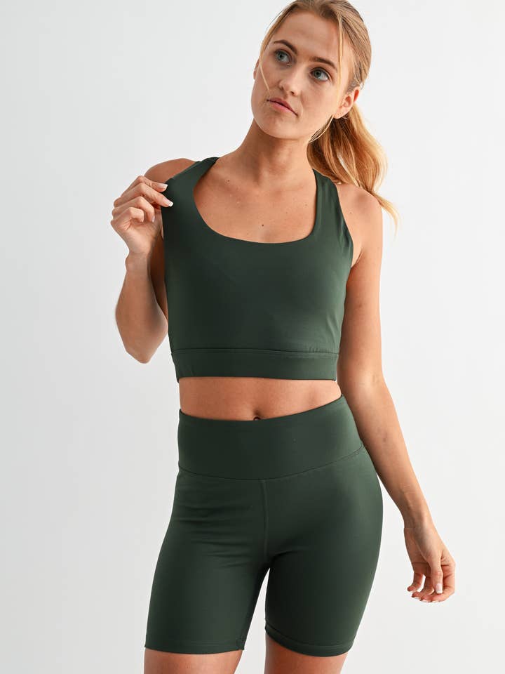 Mono B - Wholesale Sportbeha - Dames - Newport FlexForm Cross Back Sportbeha8
