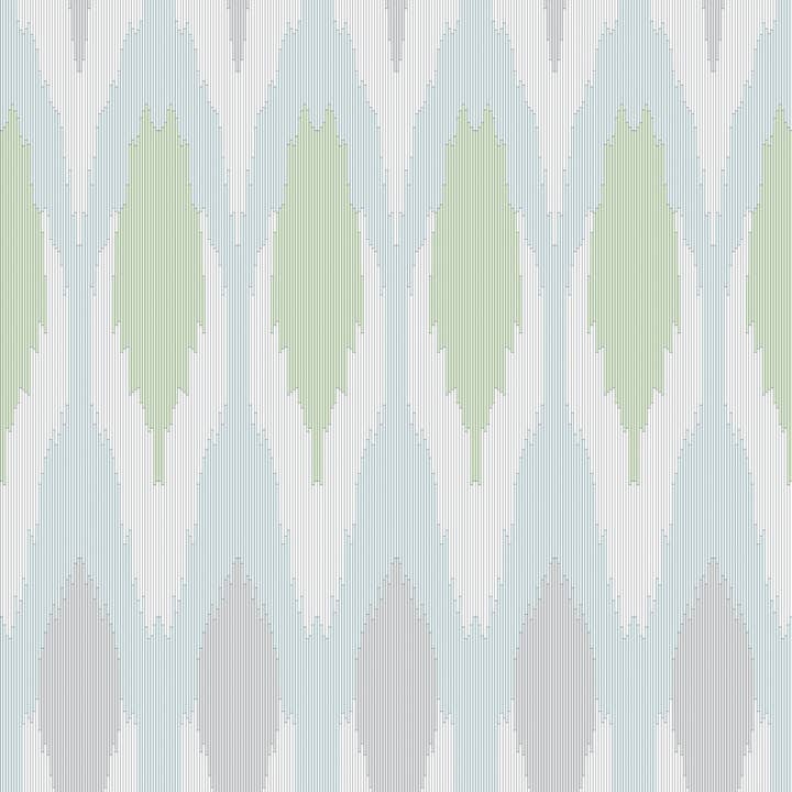 Ikat - Papier peint apaisant pour la vente par Detroit Wallpaper Co.