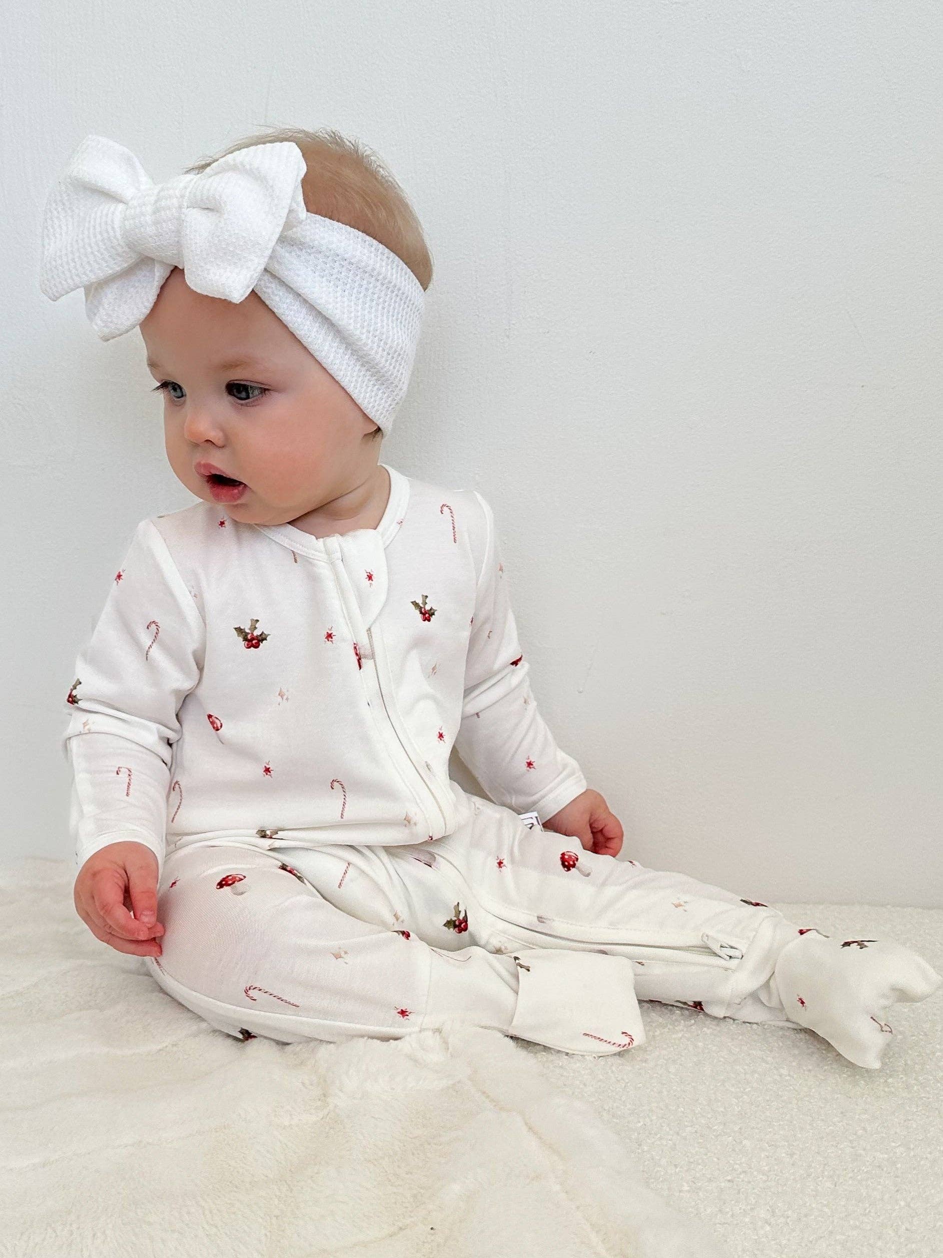 Elke & Indigo - Wholesale Jumpsuit - Baby - Bamboo/Organic Cotton Growsuit - Christmas Woodland4