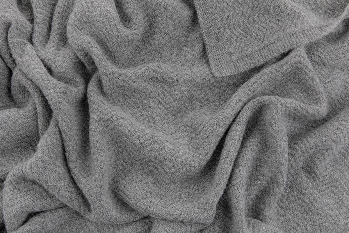 tuwi - Vente Plaids - Couvre-lit en tricot Wave bleu marine2