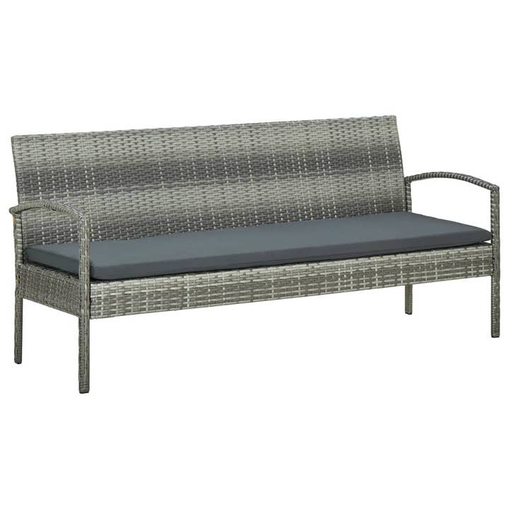 Patio 3-Seater Sofa Grey for wholesale by American Smart