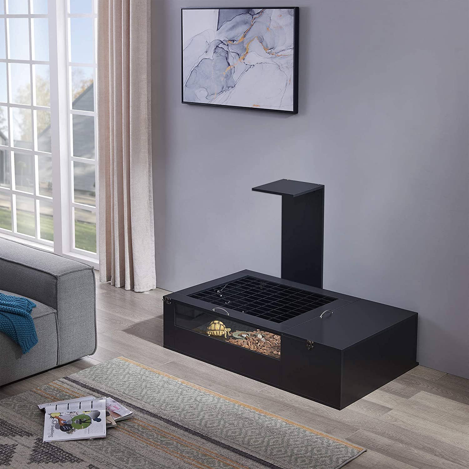 Penn-Plax - Wholesale Pet Carrier - Cat/Dog - Reptology Tortoise Palace – Designed for The Modern Home5