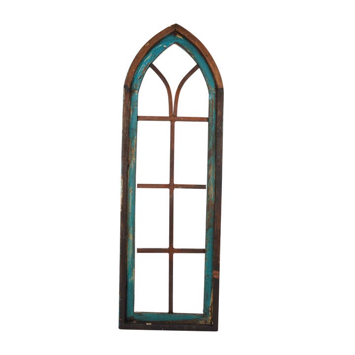 My Amigos Imports - Wholesale Wall Accent - Kingston Farmhouse Wall Decor Window-12x36 inches1