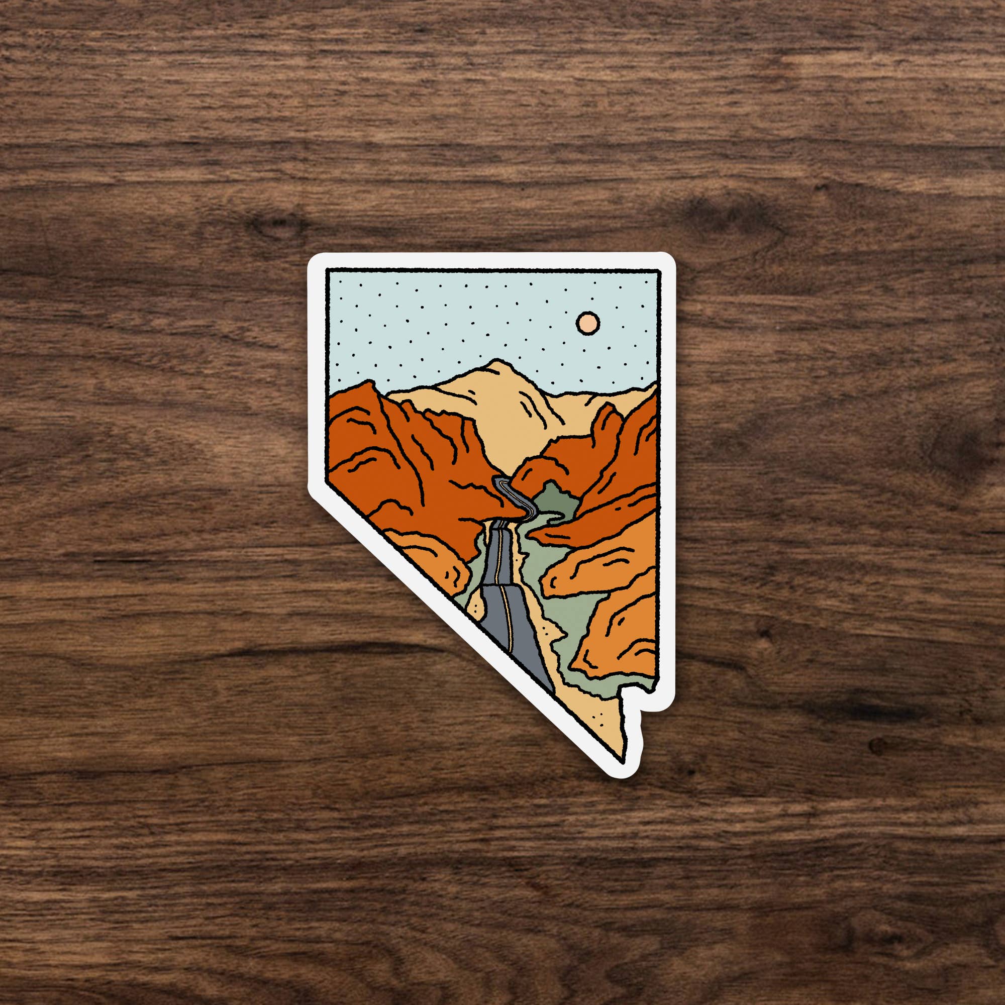 The XPLR More Collective - Wholesale Sticker - State Stickers (All 50 States available!)29