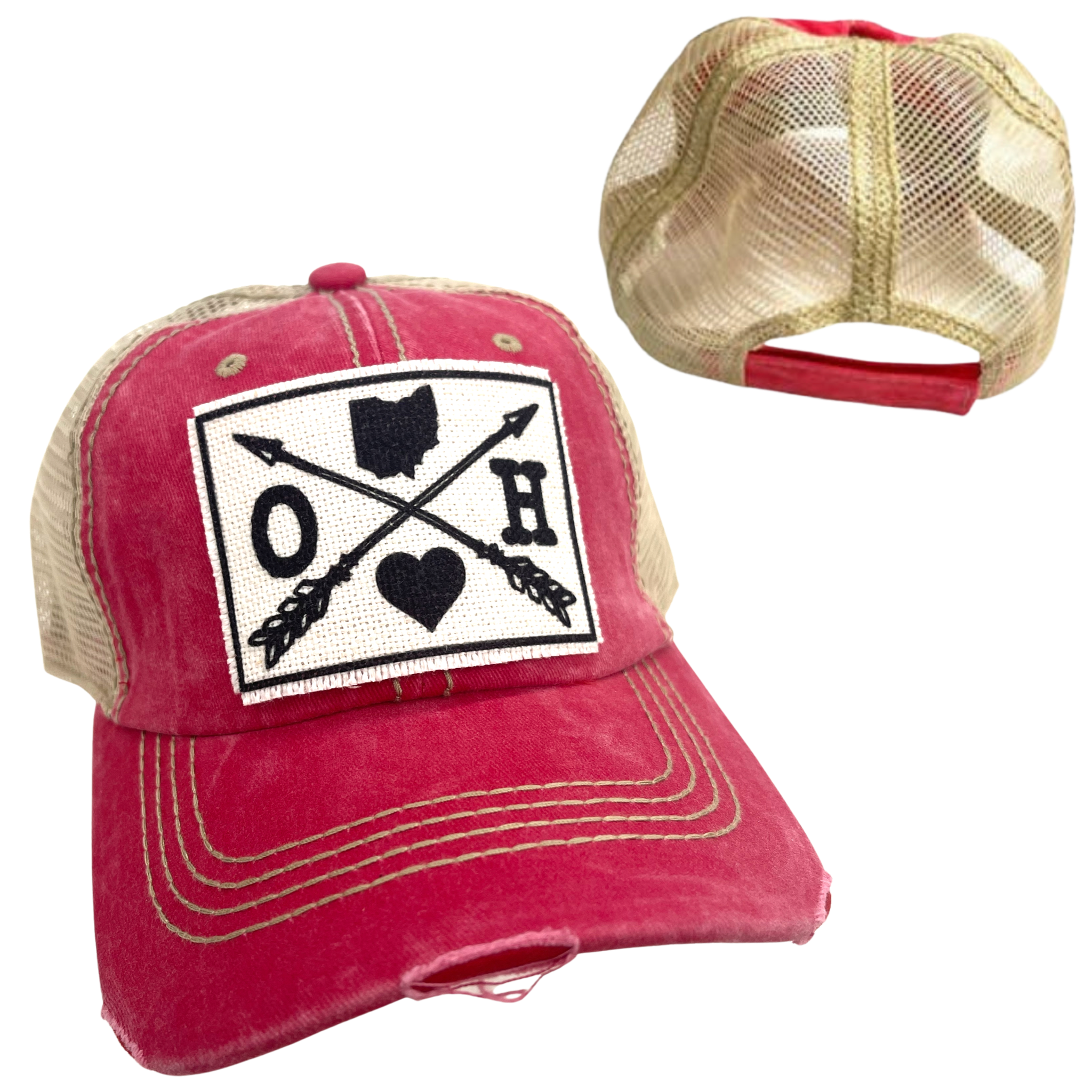 dkhandmade - Wholesale Baseball Cap - Unisex - OHIO ARROWS HATS3