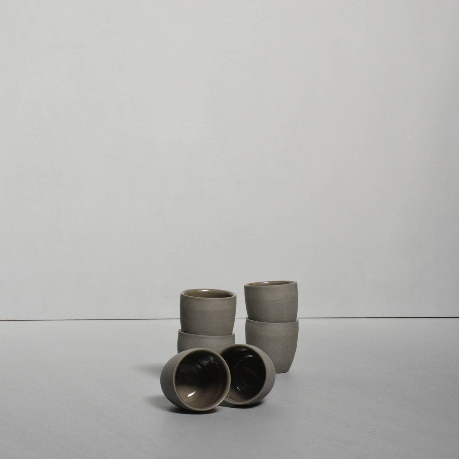 Noot ~Swart - Wholesale Coffee/Tea Cup - N+S Barista Espresso/Coffee cup 80ml/150ml - Slate