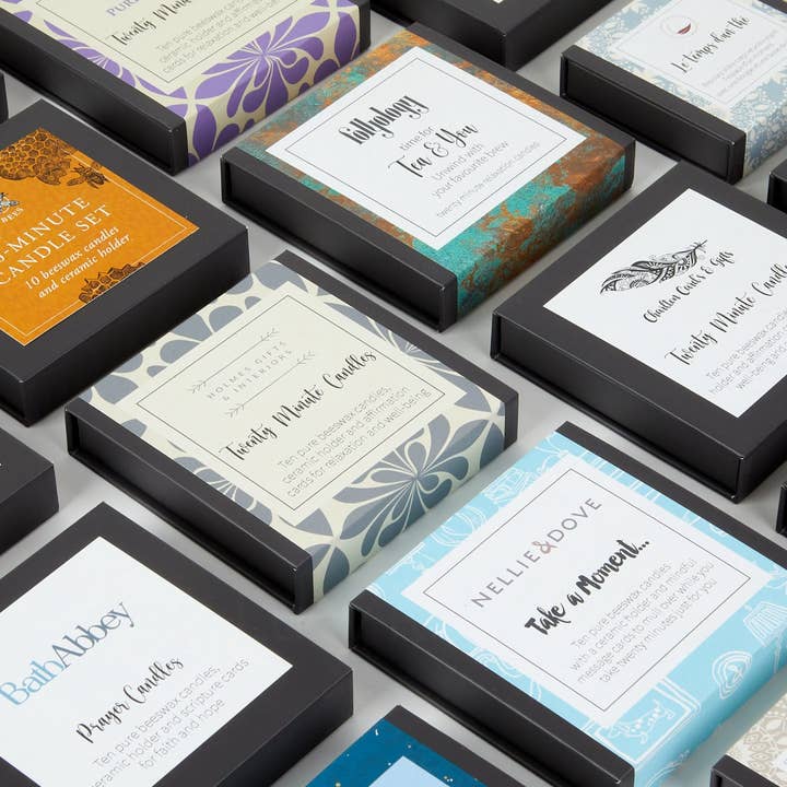 Cotton & Grey - Wholesale Tapered Candle/Candlestick - Bespoke Mini Candles1