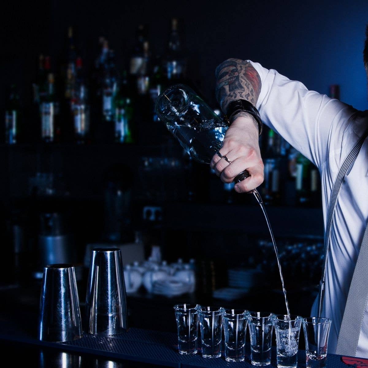 Fackelmann - Wholesale Jigger - Set of 2 and 4 cl alcohol dosing spout with ball1