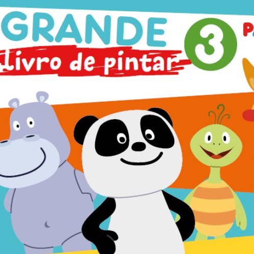 Panda - Big Coloring Book 3: Activity Book for wholesale by Zero a Oito