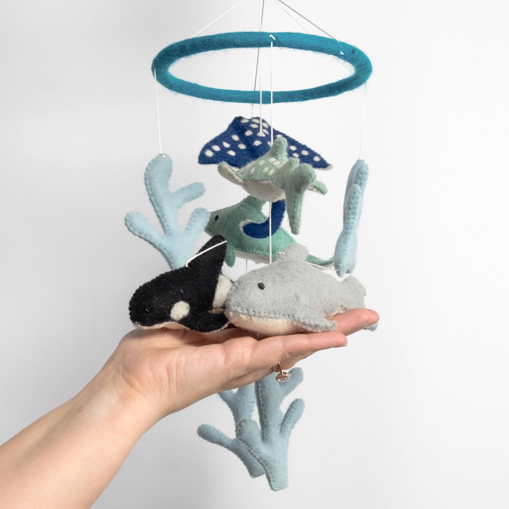 The Winding Road - Wholesale Baby Mobile - Baby Mobile - Sea Life - Nursery Decor4