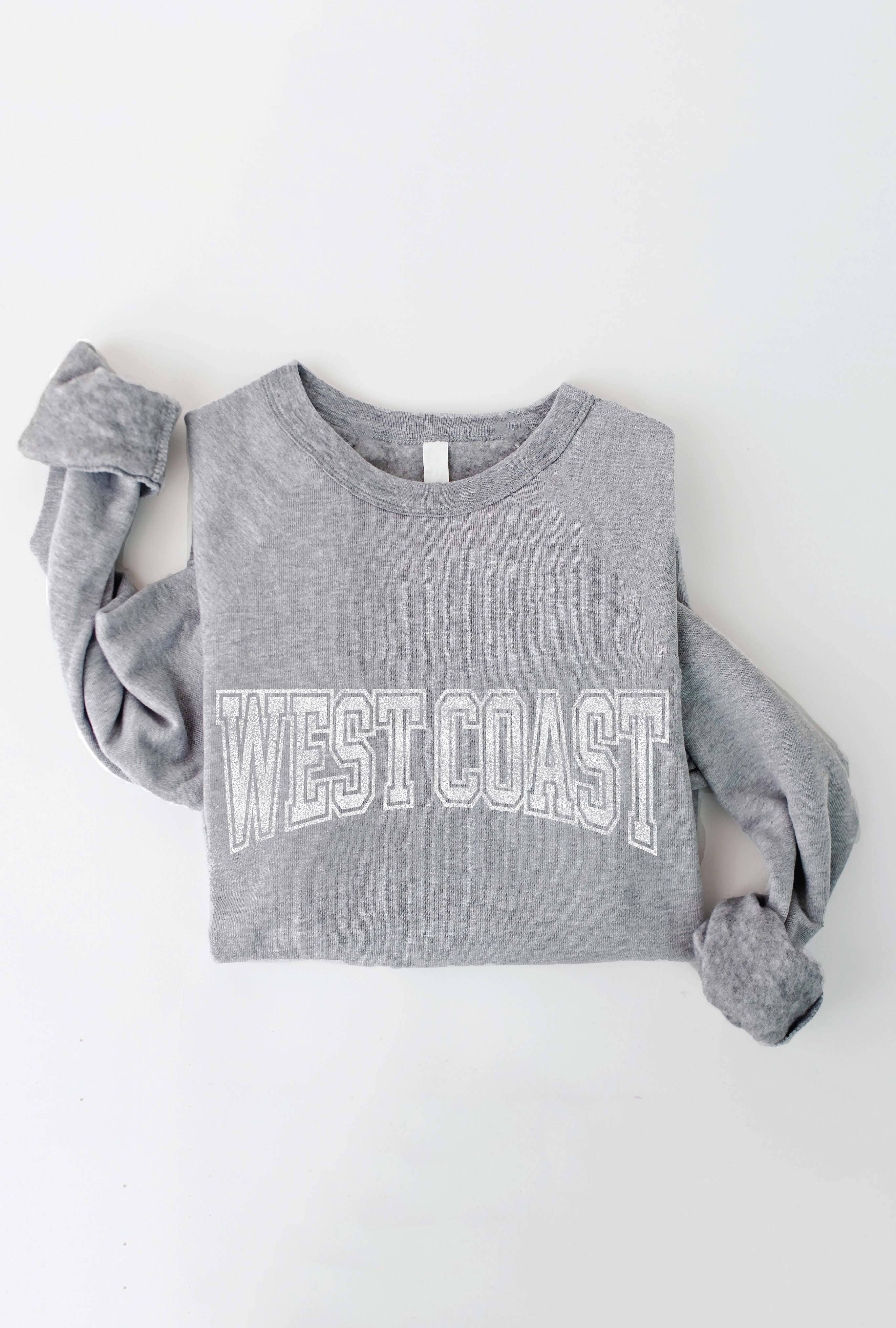 OAT COLLECTIVE – Camisola gráfica - Mulher por atacado – Moletom estampado WEST COAST10