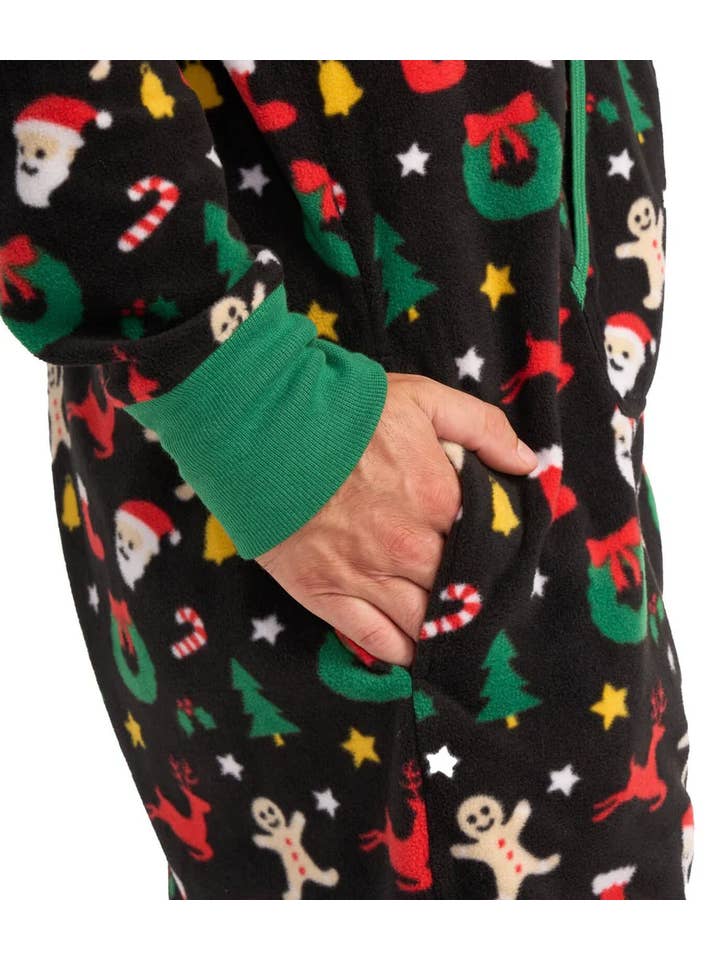 Tipsy Elves - Wholesale Onesie - Men's - Cookie Cutter Unisex Adult Christmas Jumpsuit Onesie