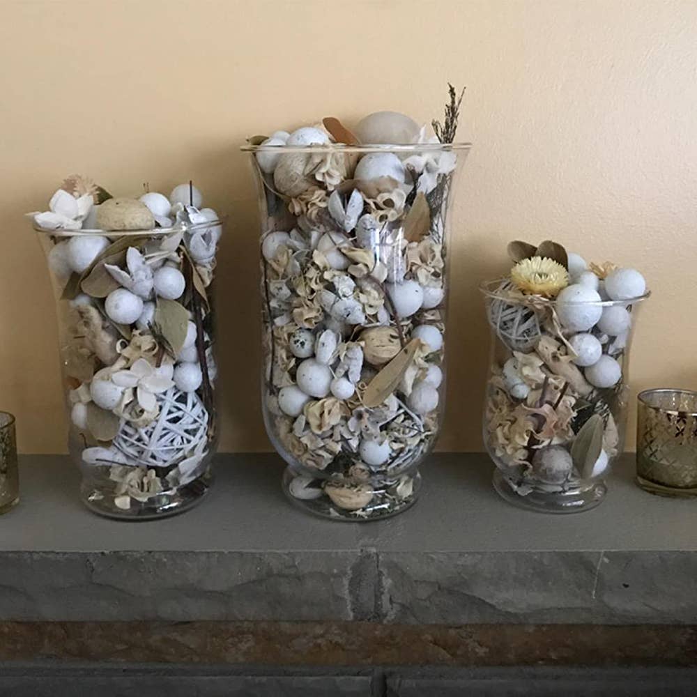 WGV International - Wholesale Vase - WGV Large Hurricane Glass Vase - 8" x 15"H6