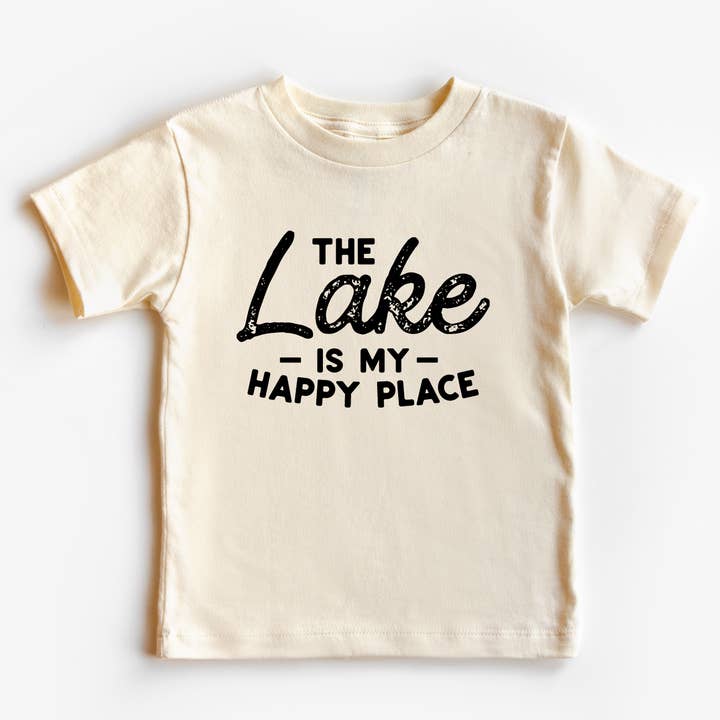 P E T I T R U E - Wholesale Screen Printed T-Shirt - Kids - Lake Life Summer Kids Clothing