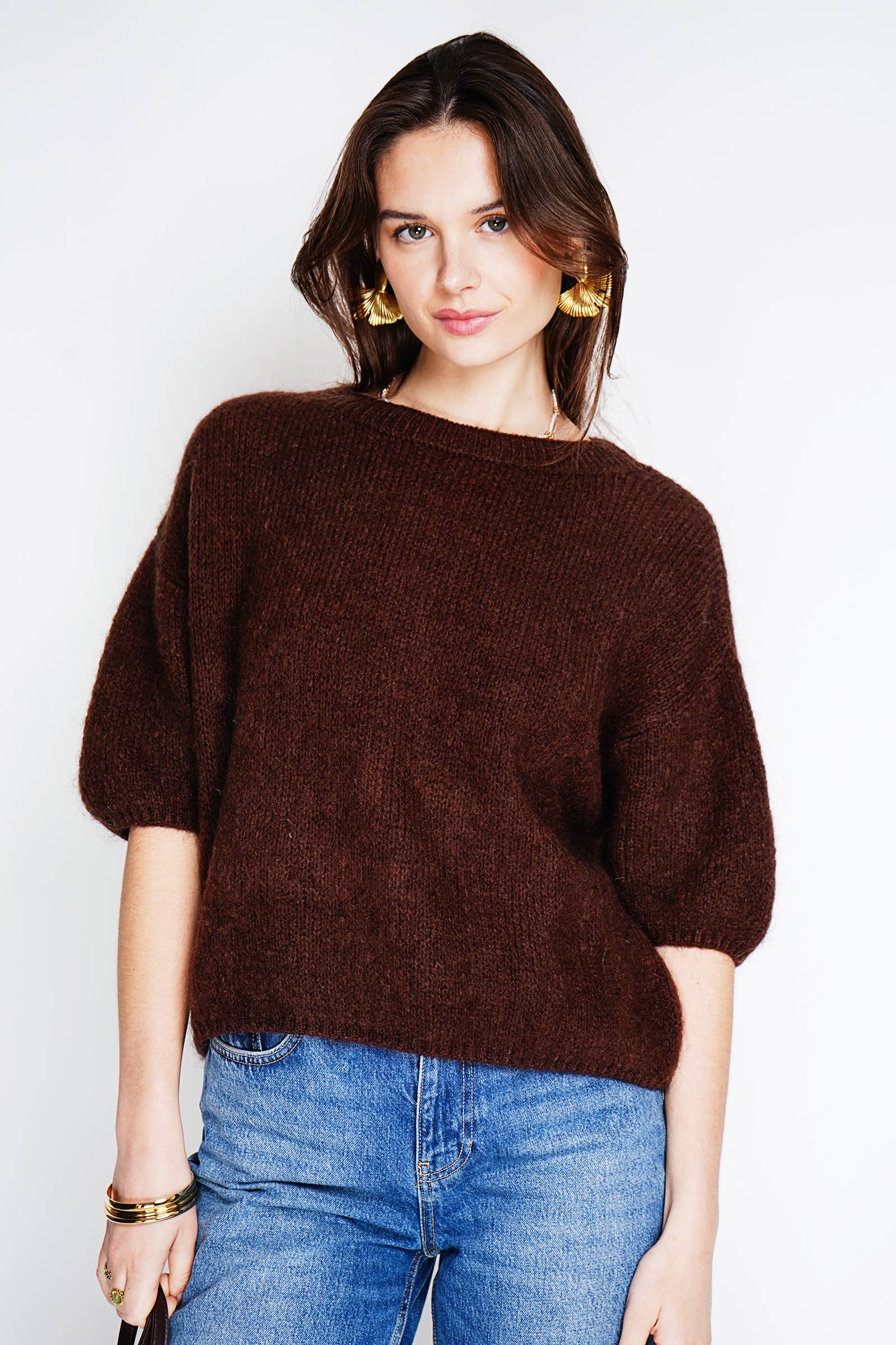 NOELINE – wholesale Pullovertröja - Dam – 6004 barnmohair- och ulltröja37