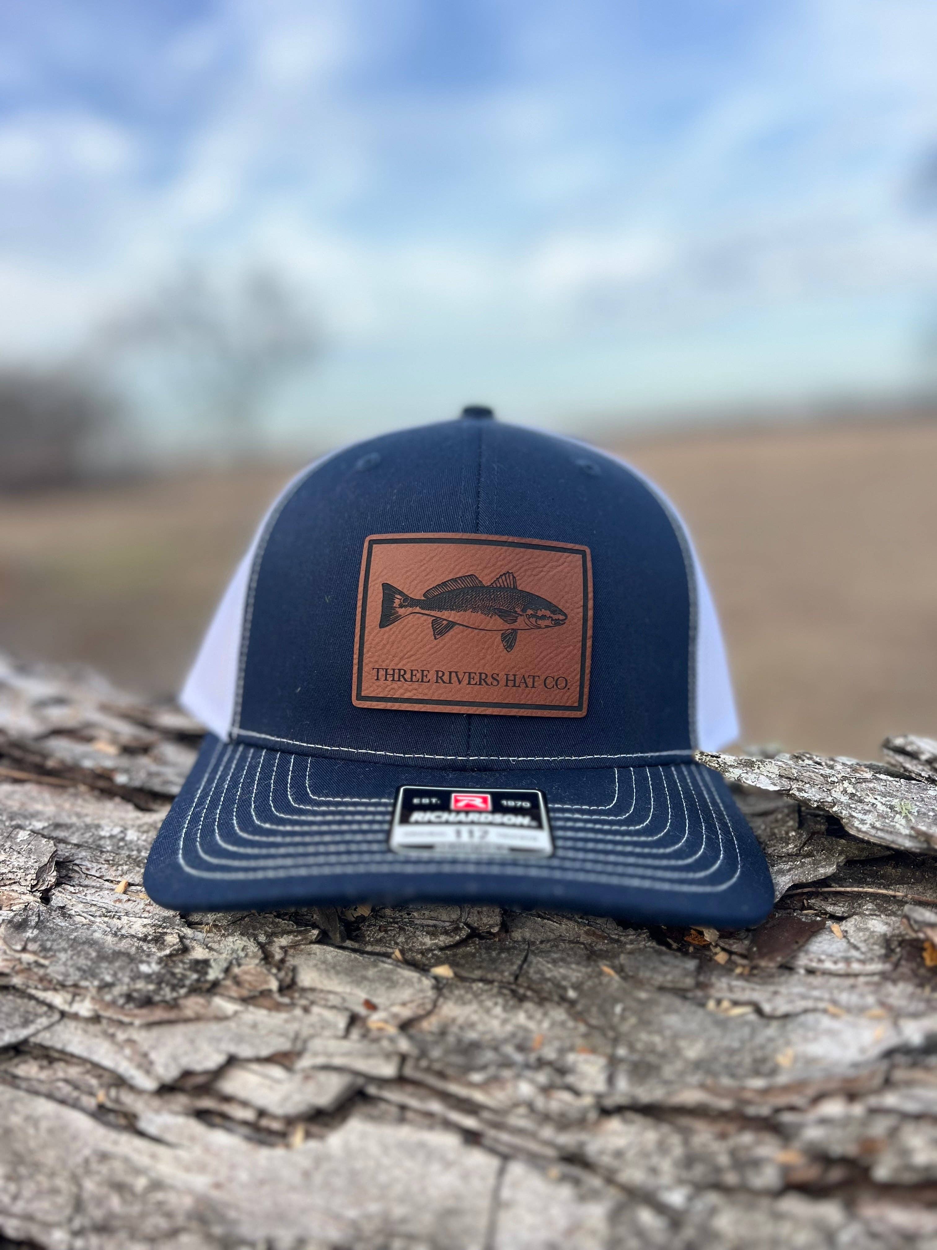 Three Rivers Hat Co. - Wholesale Trucker Hat - Unisex - Redfish - Trucker Snapback - Richardson 1121