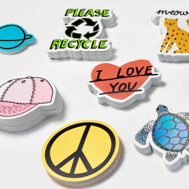 Big Moods - Wholesale Sticker - 100 Custom Waterproof Stickers - Message Us After Purchase!