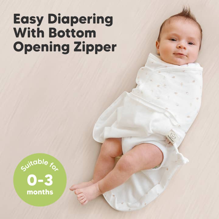 Forest 3pk Soothe Zippy Baby Swaddles 0-3 Months,Newborn Sleep Sack for wholesale on Faire