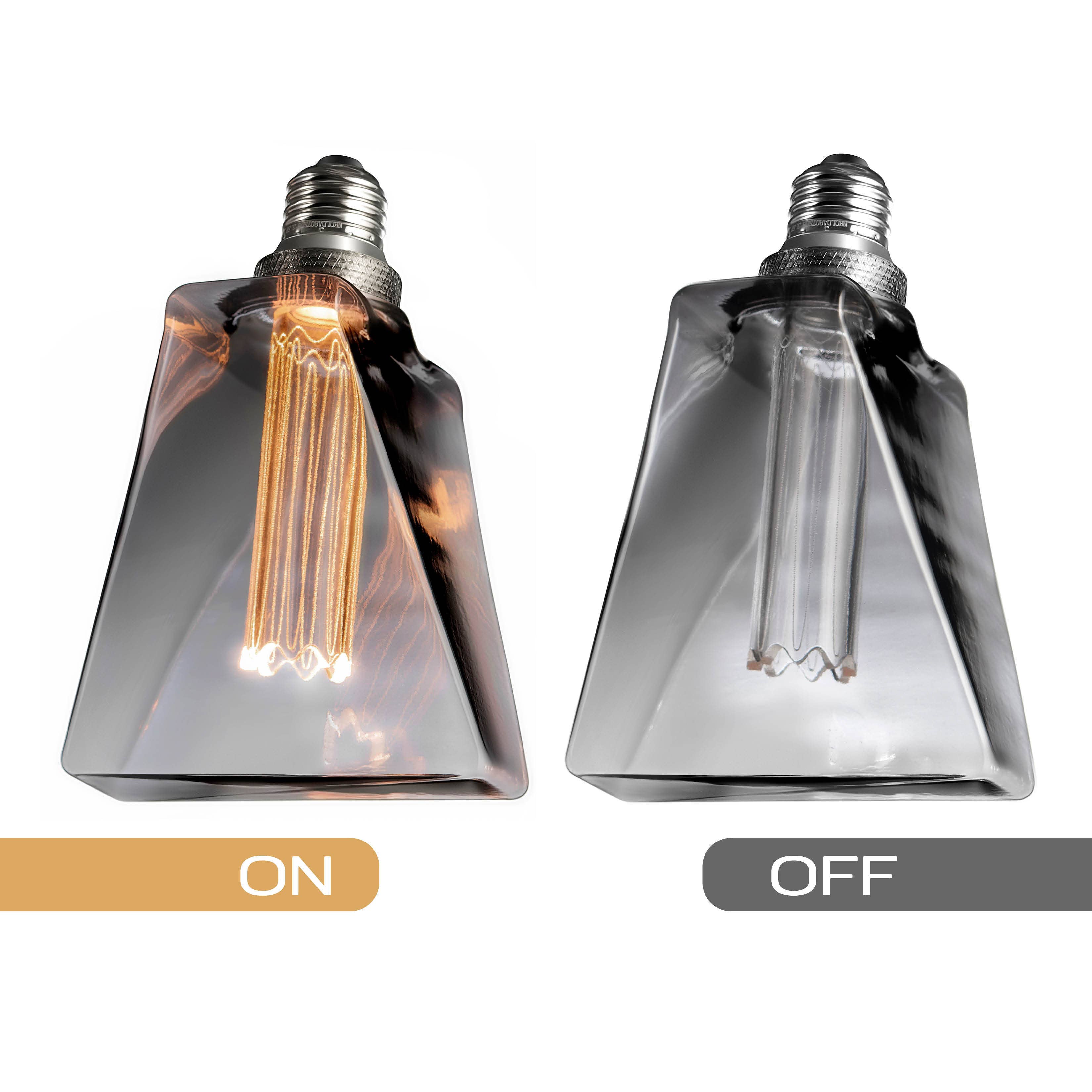 Next Glow – wholesale Light bulb/puck – Decorative Ice Style Amber Light Bulb, classic Inner Pillar1