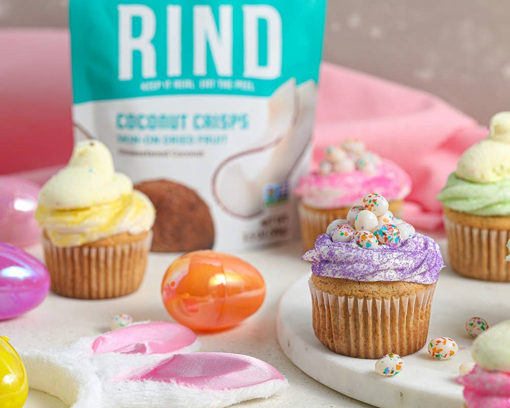 RIND Small Batch LLC - Wholesale Dried/Dehydrated Fruit - Coconut Crisps, Skin-on Dried Fruit - 3.5oz4