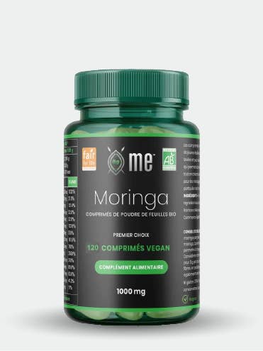 COMPRESSE me™ di pura polvere di moringa bio per la vendita all'ingrosso da parte di me