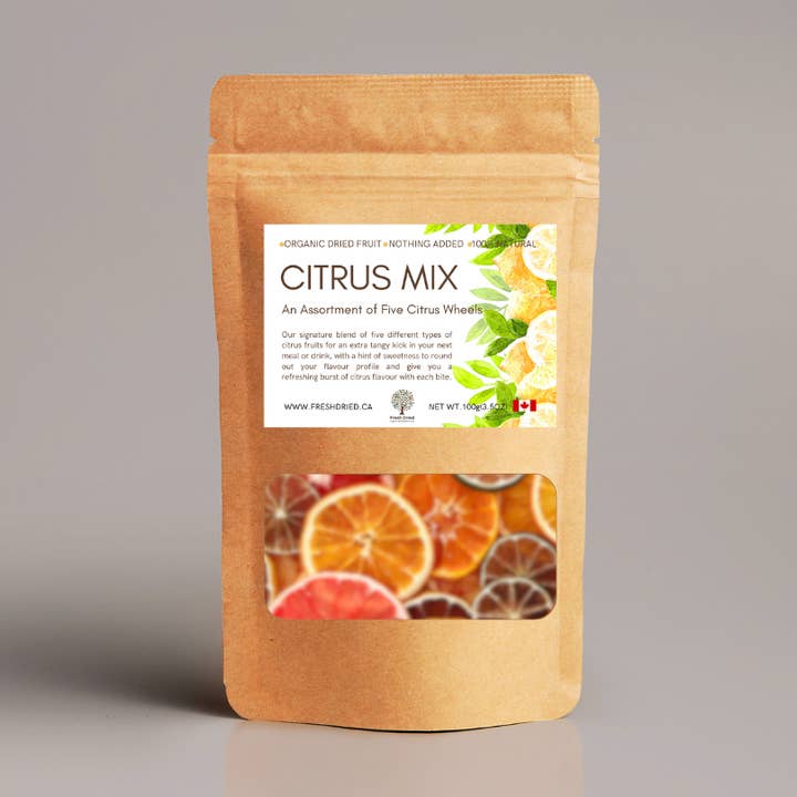 FreshDried - Wholesale Dried/dehydrated fruit - Citrus Mix - 5 Citrus Blend0