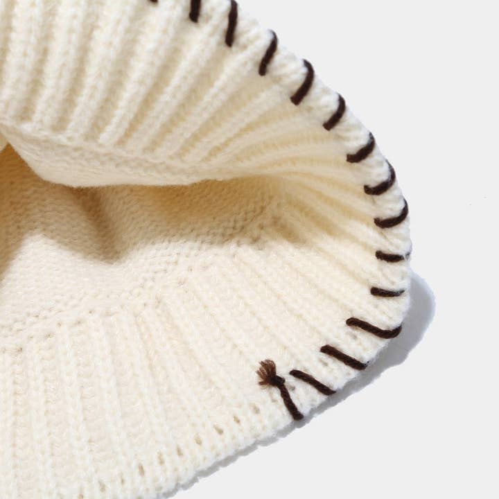 Dipped Shop - Wholesale Bucket Hat - Women's - Solid Color Vintage Knit Bucket Hat DPKB033915