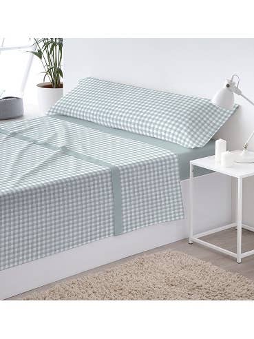 “Vichy” Flannel Bed Set for wholesale by Barceló Hogar