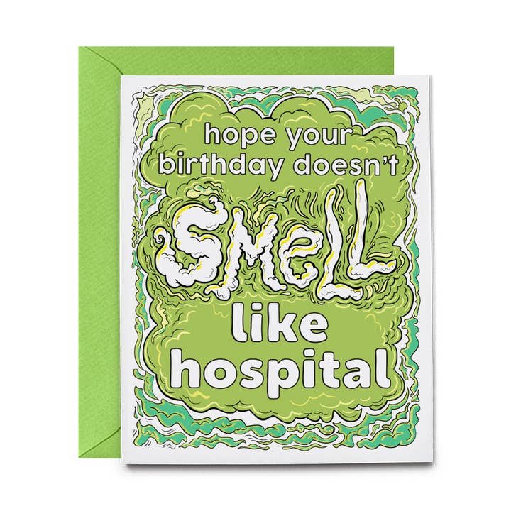 Hello Harlot - Wholesale Birthday Card - Hospital Smell Salt Lake City Housewives Card0