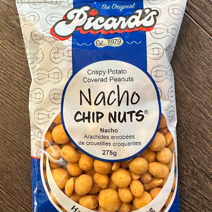 Picard's Peanuts Chip Nuts for wholesale by PEI Coffee Merchant