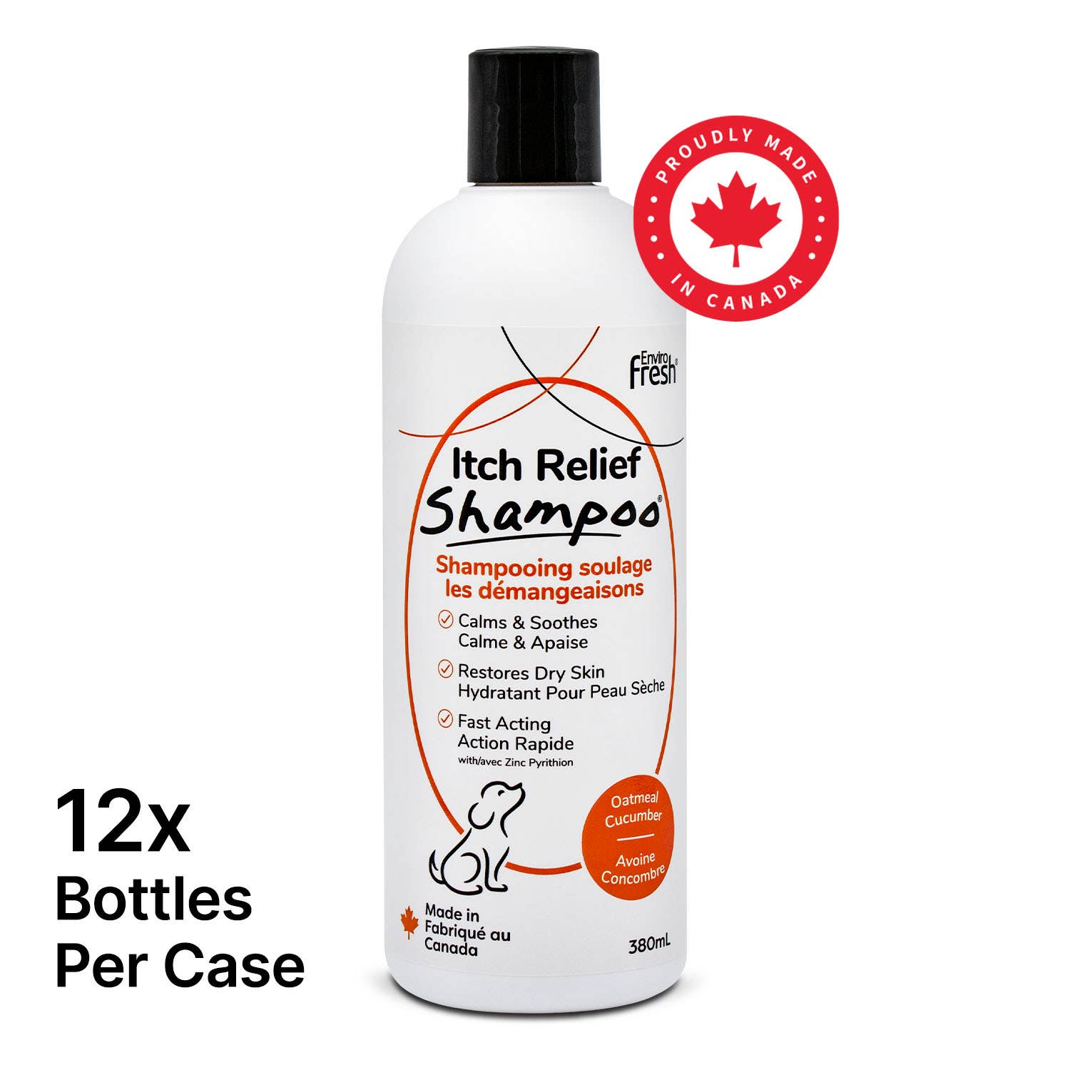 Enviro Fresh - Wholesale Pet Shampoo - Dog - Dog Itch Relief Shampoo - Oatmeal Cucumber0