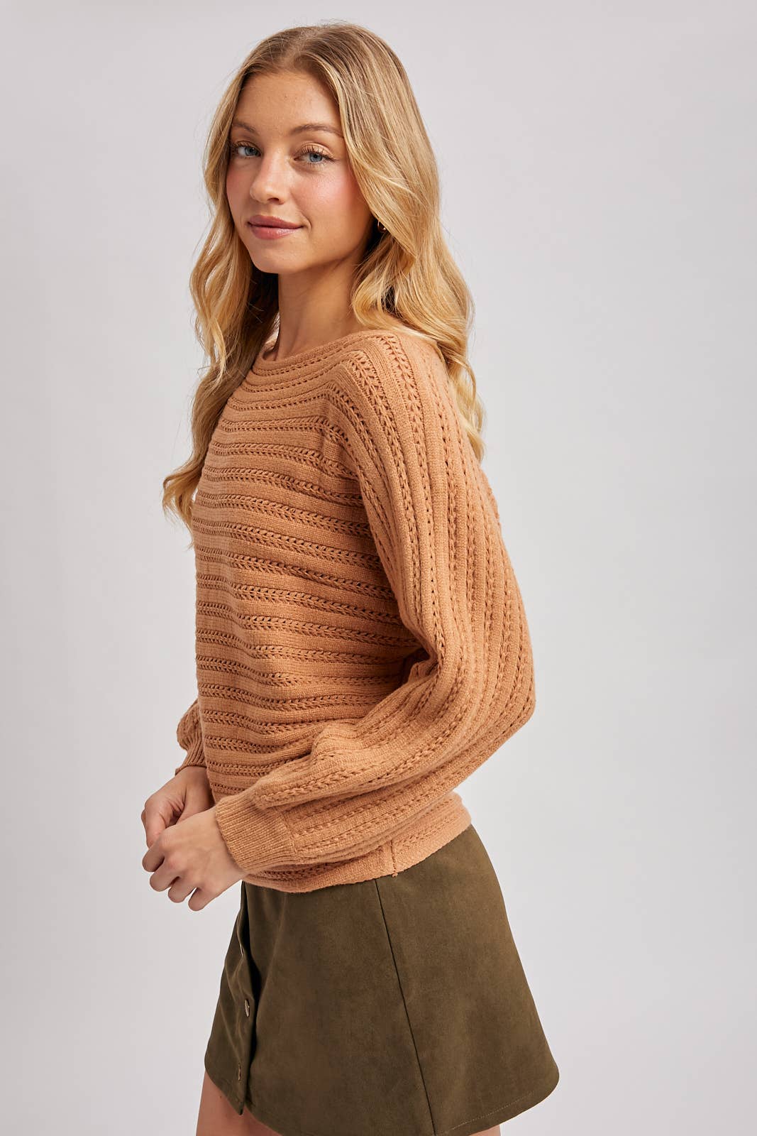 Bluivy - Vente Pull en maille – femme - PULL TEXTURÉ POLYVALENT15