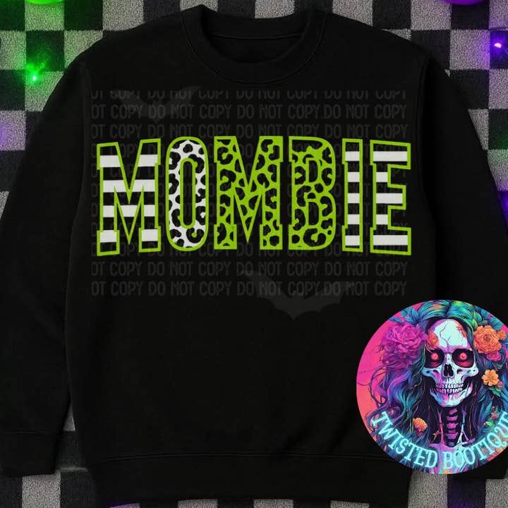 Mombie Sweatshirt for wholesale by Twisted Bootique