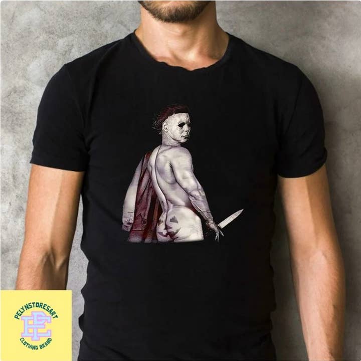 Funny Michael Myers T-Shirt, Friday The 13th Shirt, Hallowee for wholesale by OneStopSapphireShop