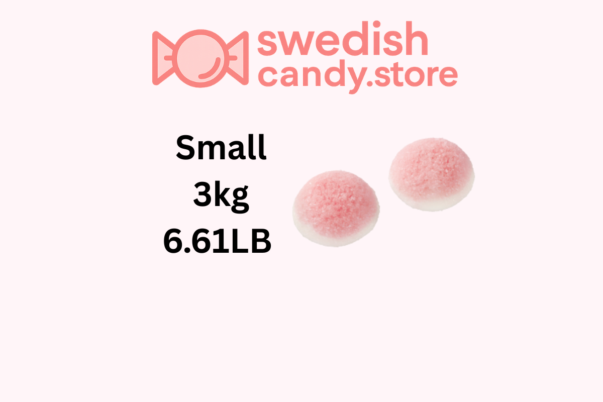 Swedish Candy.Store - Swedish Candy - Wholesale Gummy - STRAWBERRY DREAM 3kg/6.61lb0