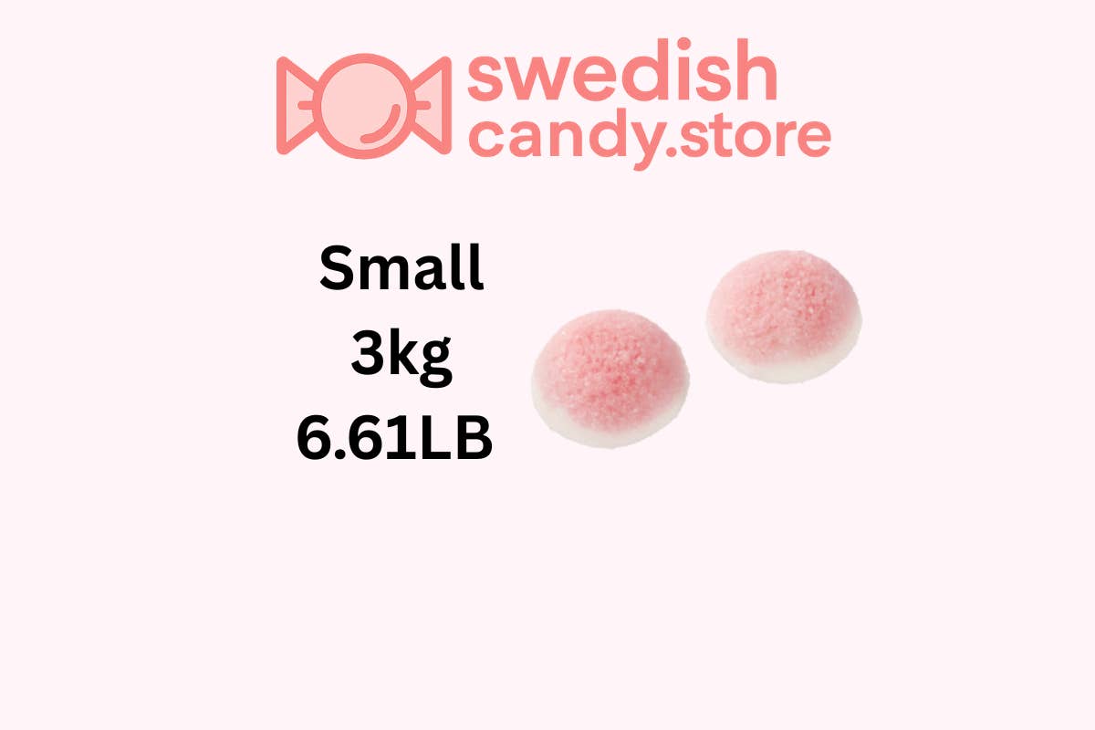 Swedish Candy.Store - Swedish Candy - Wholesale Gummy - STRAWBERRY DREAM 3kg/6.61lb
