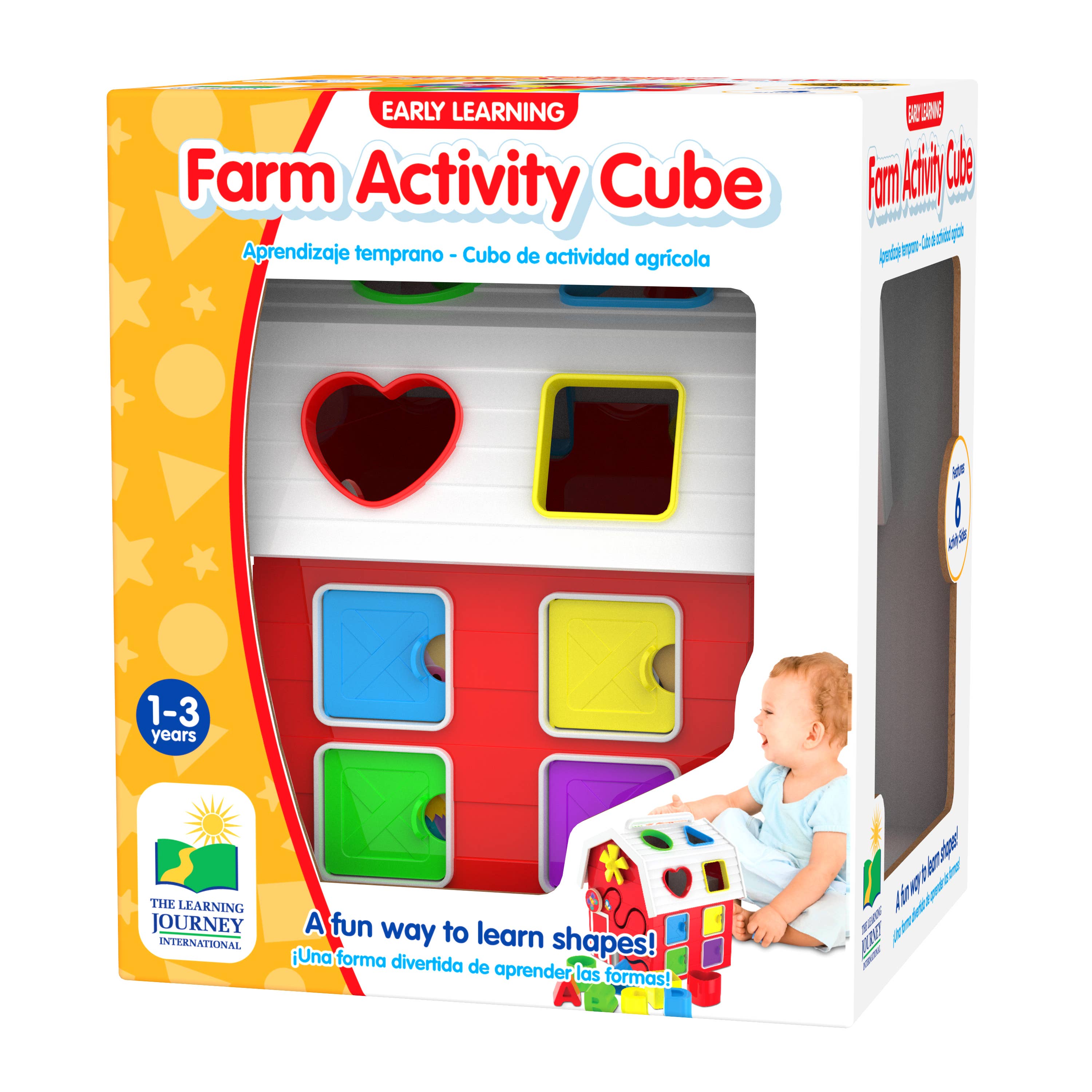 The Learning Journey - Wholesale Toy Set - Kids - Early Learning – Farm Activity Cube4