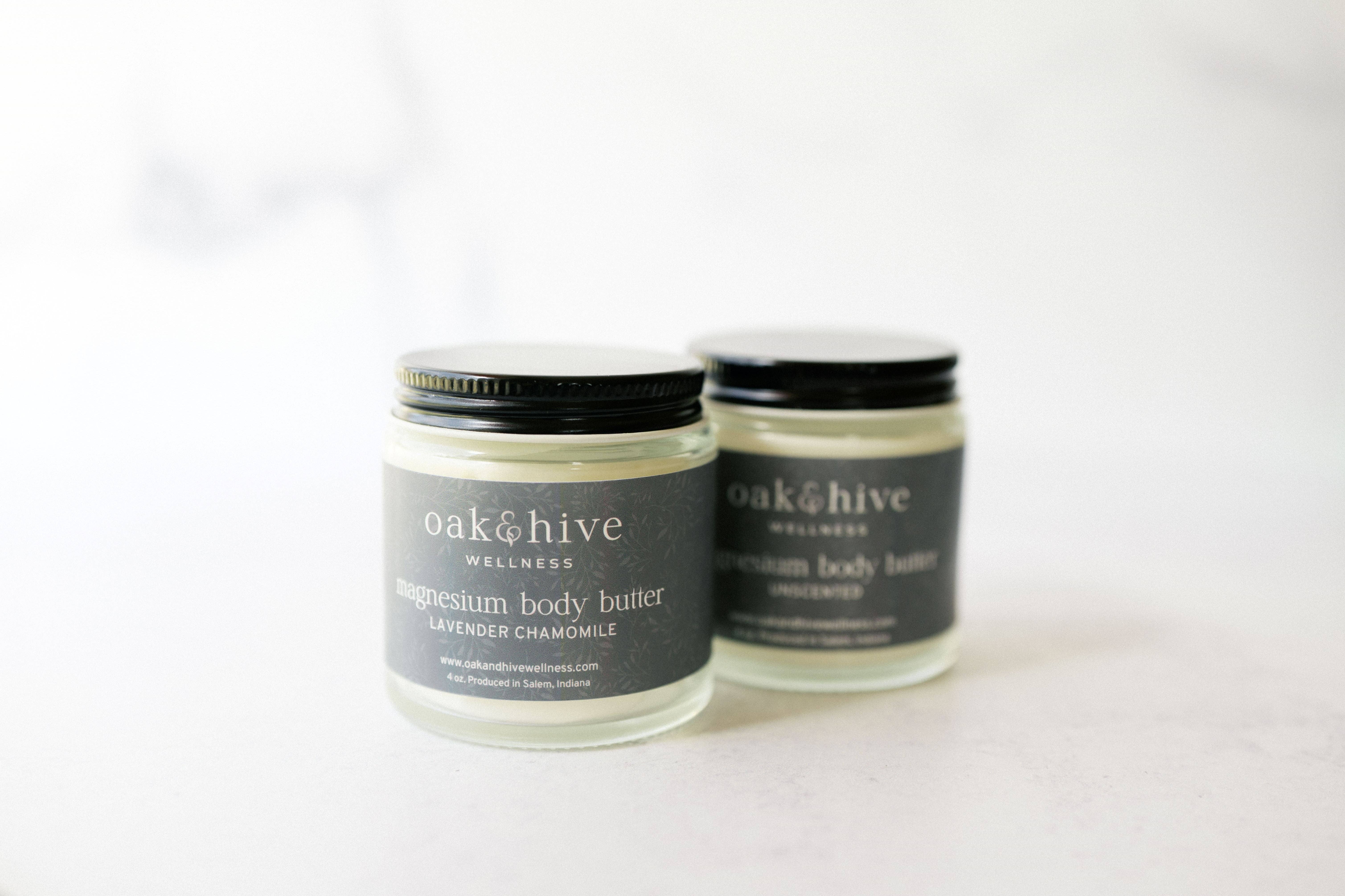 Oak & Hive - Wholesale Body Balm/Butter - Magnesium Body Butter