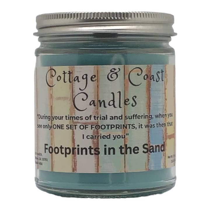 Footprints in the Sand (Copy) for wholesale by Cottage & Coast
