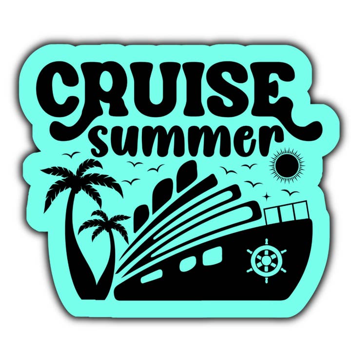 Autocolante Cruise Summer (BG) por atacado de Stick to it creations