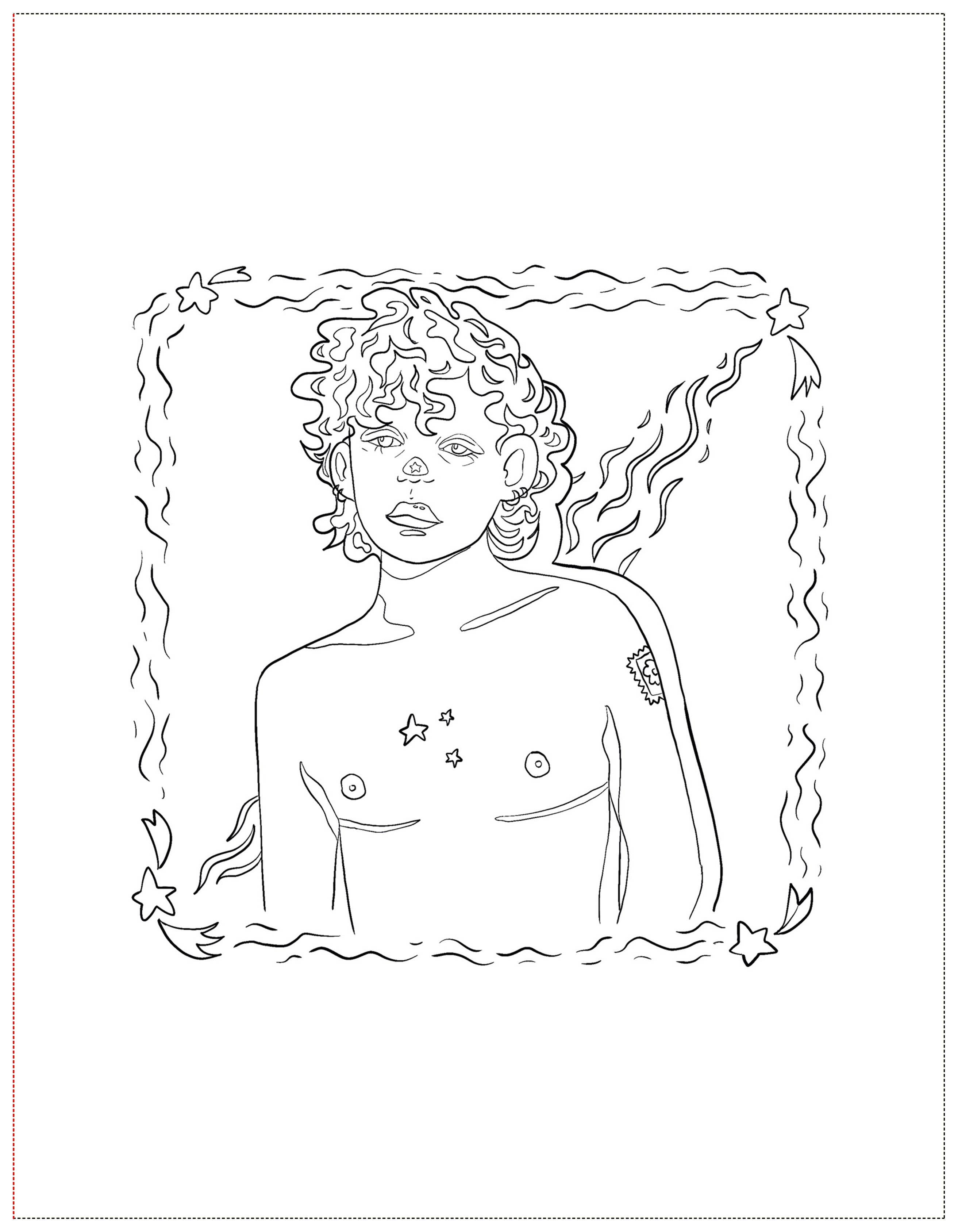 SoftBoysClub - Wholesale Coloring & Activity Book - Adult - Soft Boys, Trans-Masculine Coloring Book (Digital Download)11