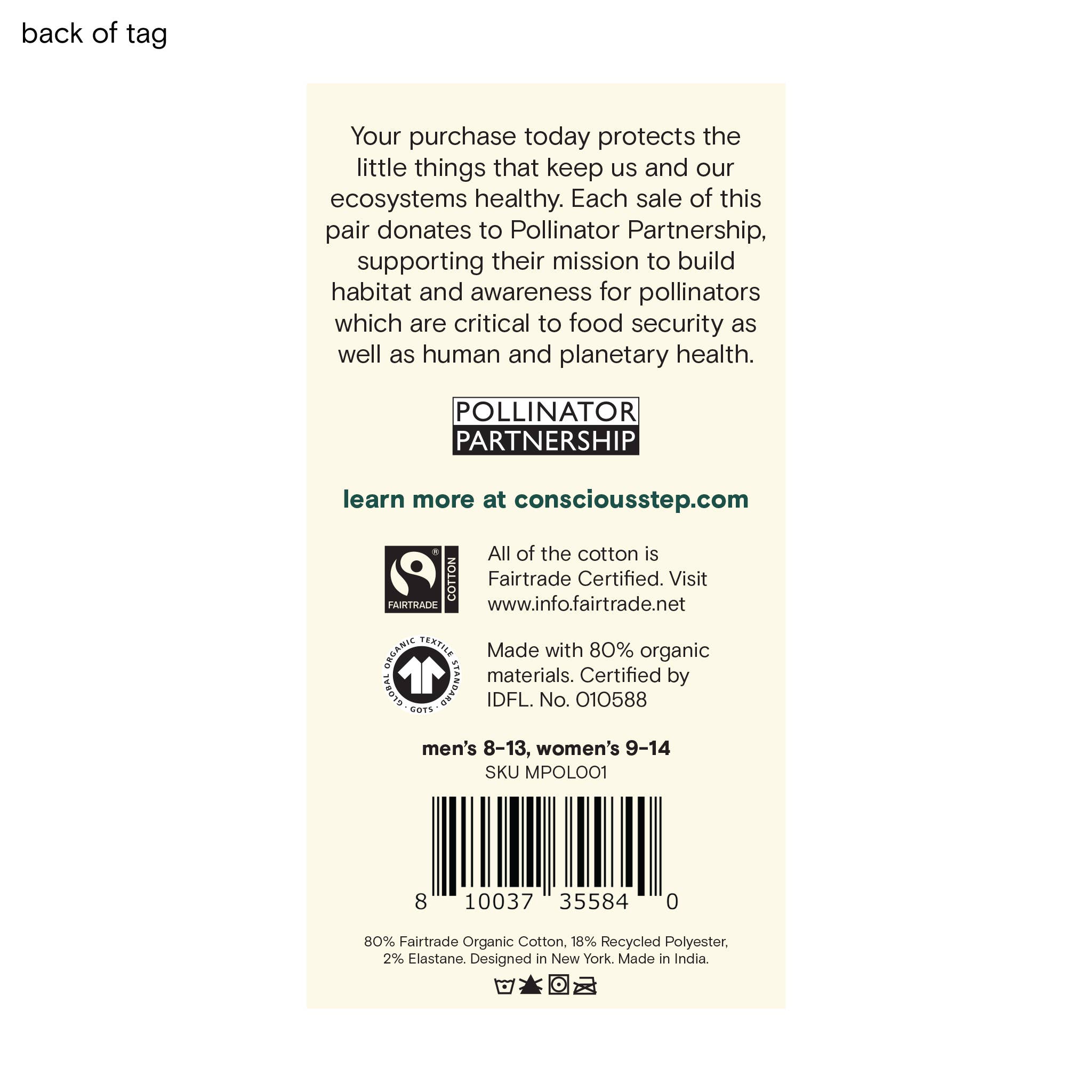 Conscious Step - Vendita all'ingrosso Calzini - Unisex - Calze che proteggono le api6