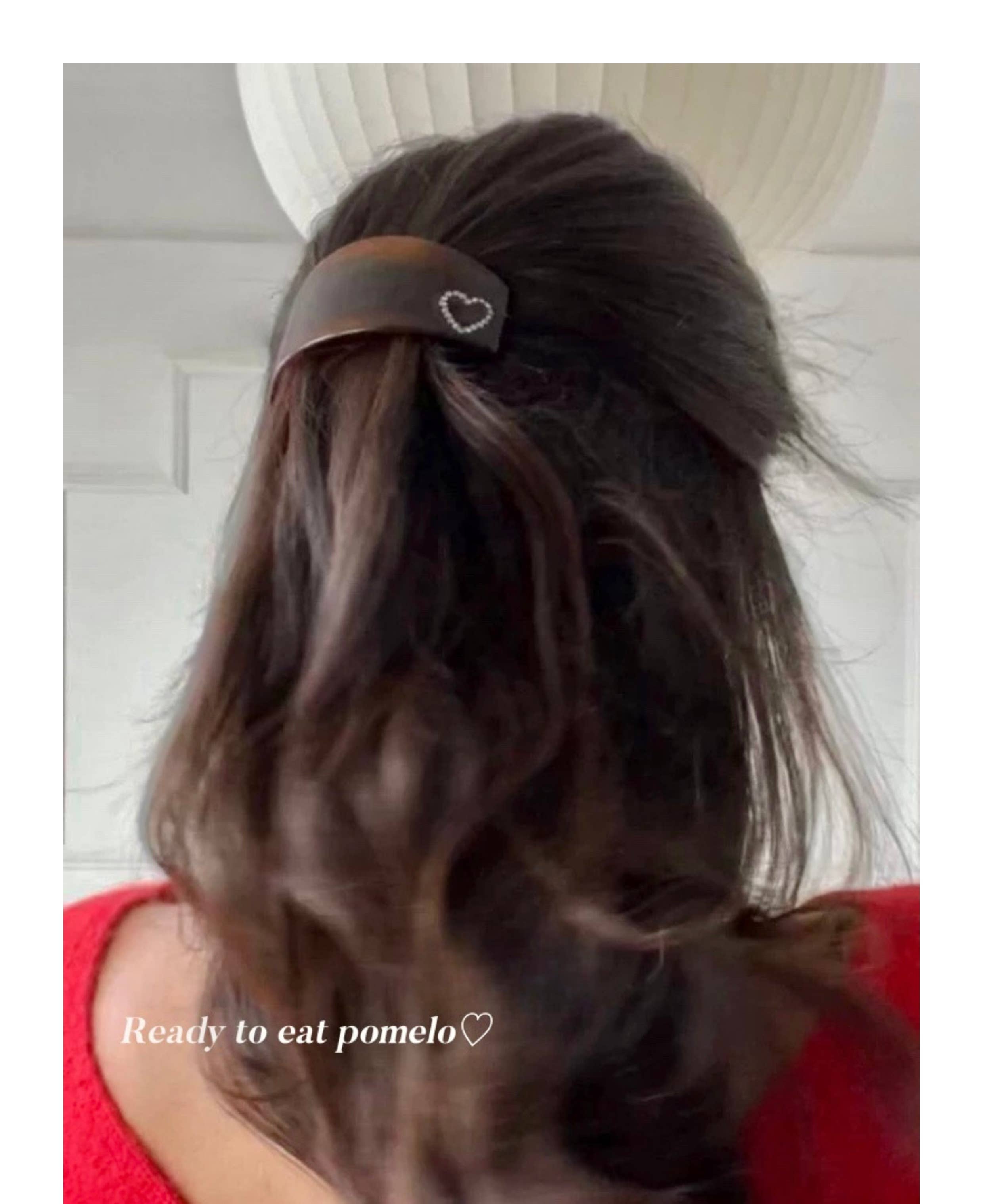 LadyJuneAccessories - Wholesale Barrette - Women's - Tortoise Shell Crystal Barrettes – Retro Hair Clip17