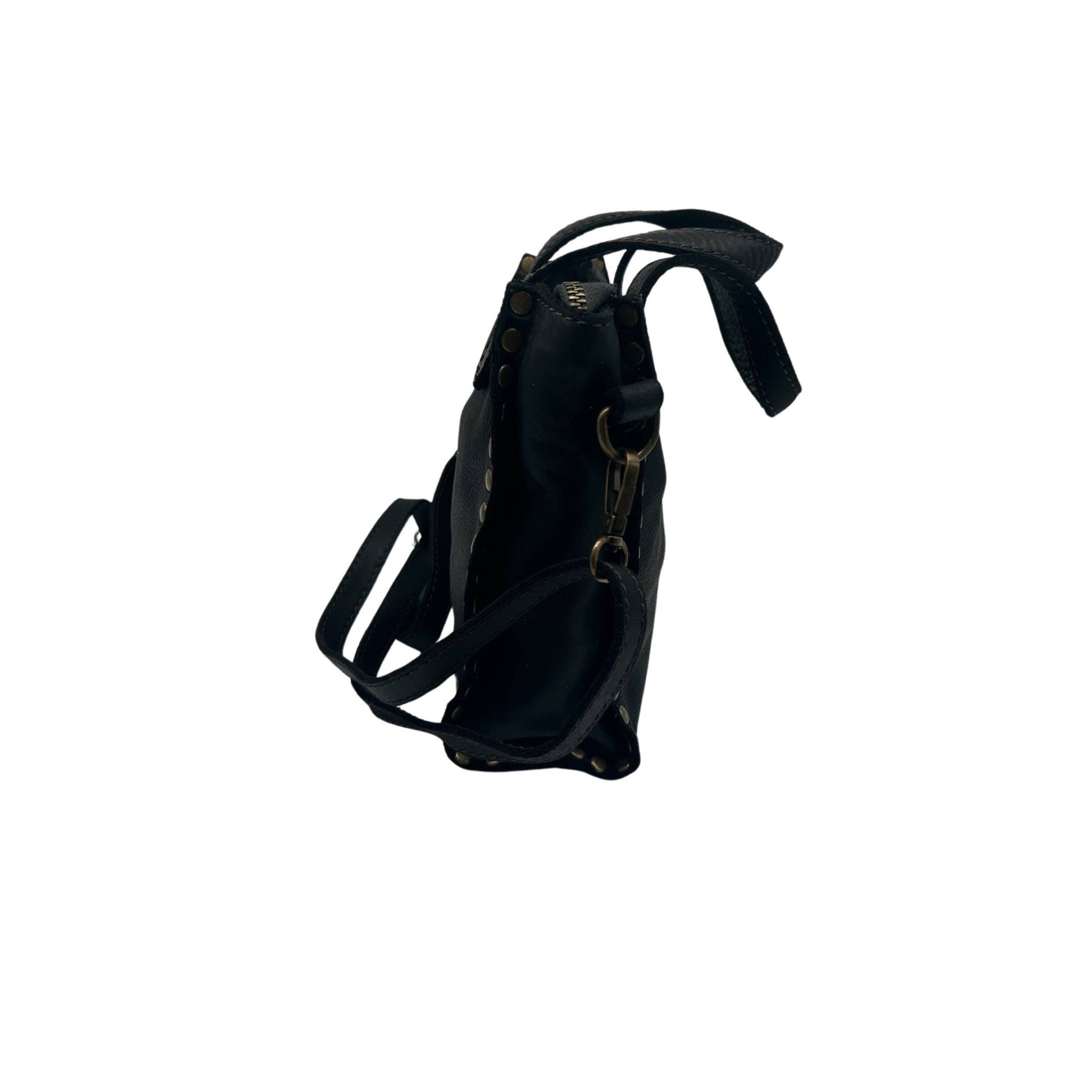 Louisa lee – wholesale Axelremsväska – Dam – DOLORES rivväskt läderhandväska5