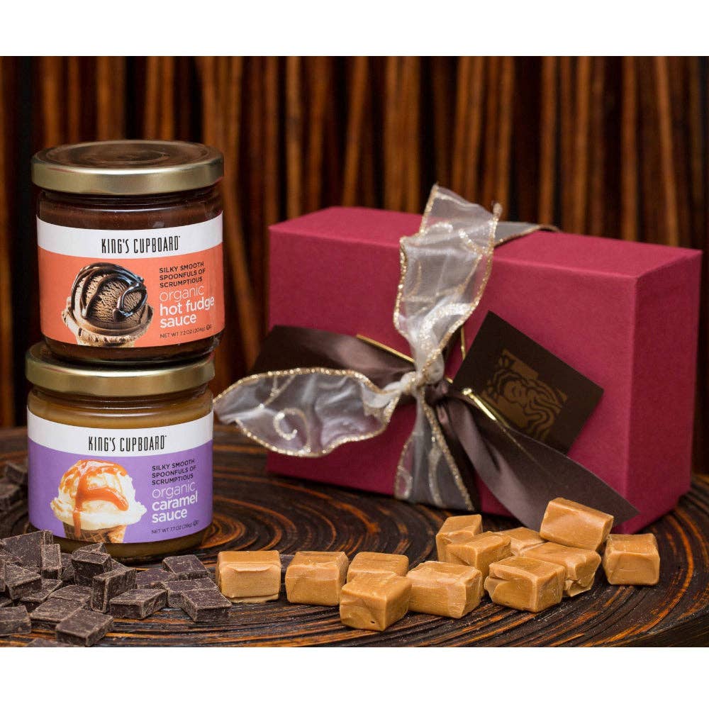King's Cupboard - Wholesale Hot Fudge/Chocolate Spread - 2 Jar Gift Set - Organic2