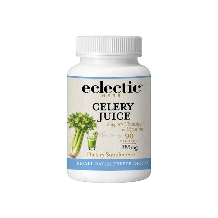 Celery Juice Capsules for wholesale by Eclectic Herb