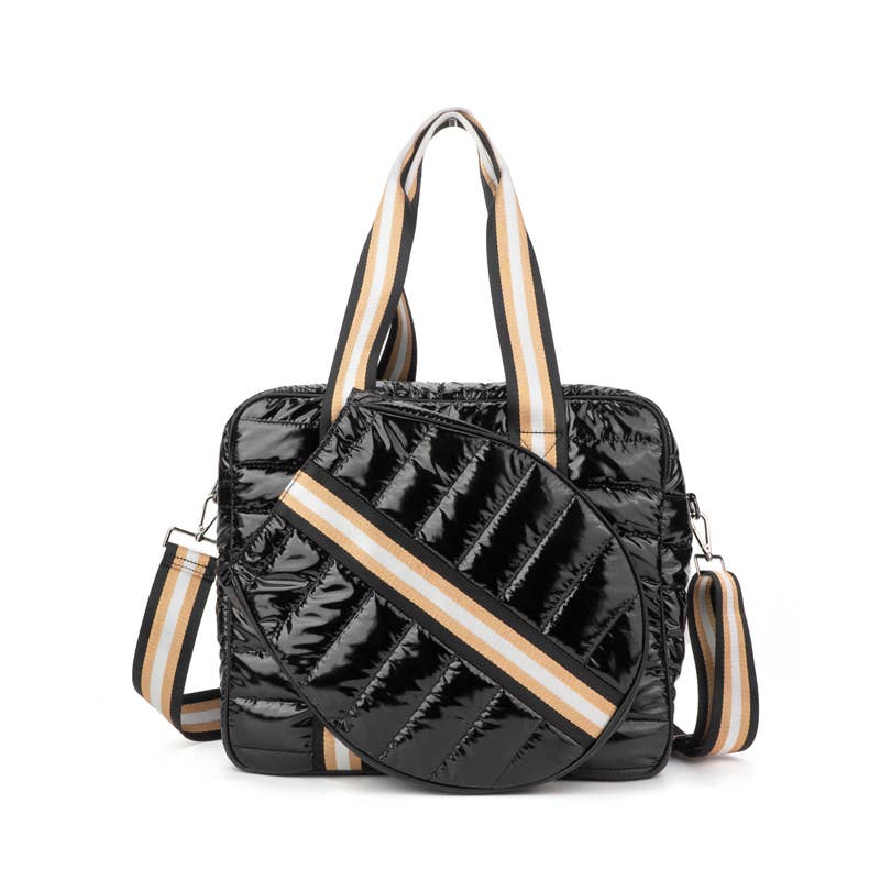 Babs + Birdie - Vendita all'ingrosso Borsa da palestra - Unisex - The Brooke | Borsa sportiva tennis a tracolla imbottita | 6 colori10