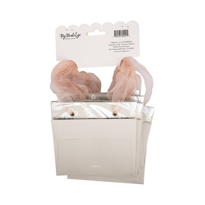 My Mind’s Eye - Wholesale Gift bag set/pack - PLGBS264 - Floral Christmas Gift Bag Set2